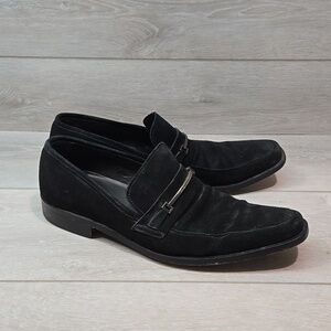 Boss Hugo Boss Mens 50191459 Suede Oxford office Loafer shoes UK 12 US 13